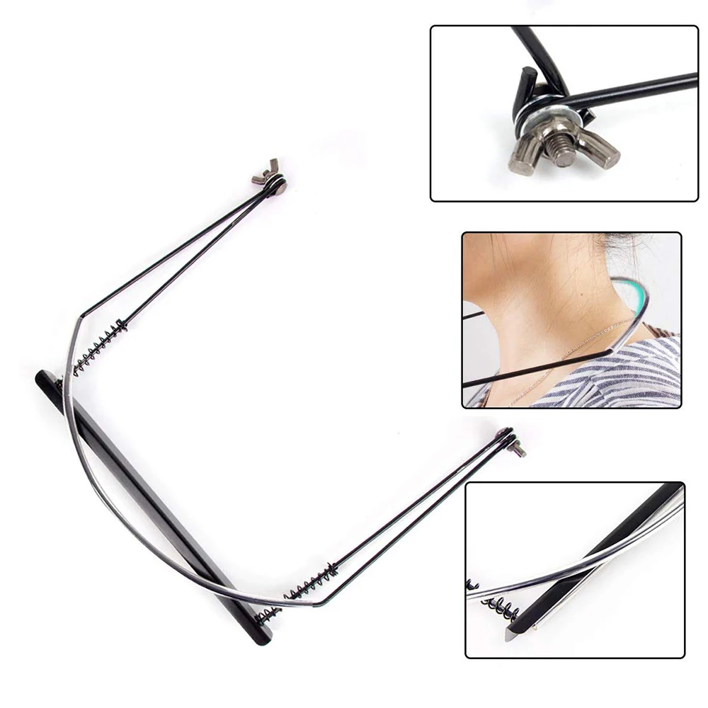 Harmonica Holder 10 Holes Black Beginner Portable Simple Harmonica Neck