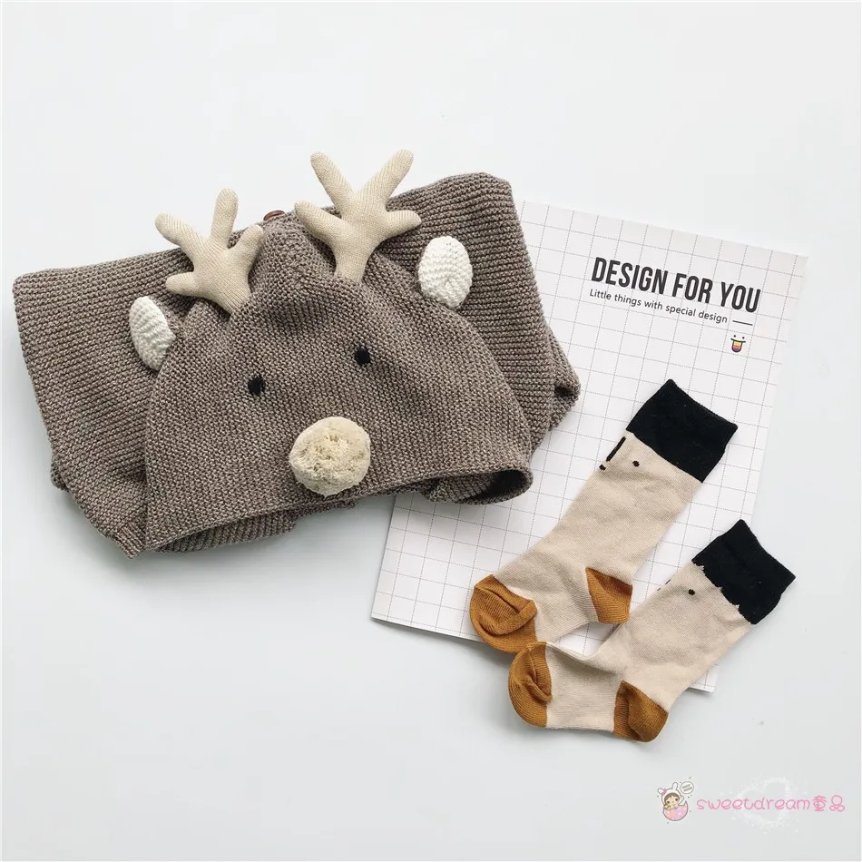 Spring Baby Boys Knitted Coat Baby Girls Outerwear& Coats New Cute Cartoon Knit Cardigan Kids Clothes Boy Girl Clothes