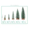 2Pcs/lot Small artificia christmas tree New year's Gift decorations 2022 for home Table decor Fake green pine tree Photo Prop ► Photo 3/6