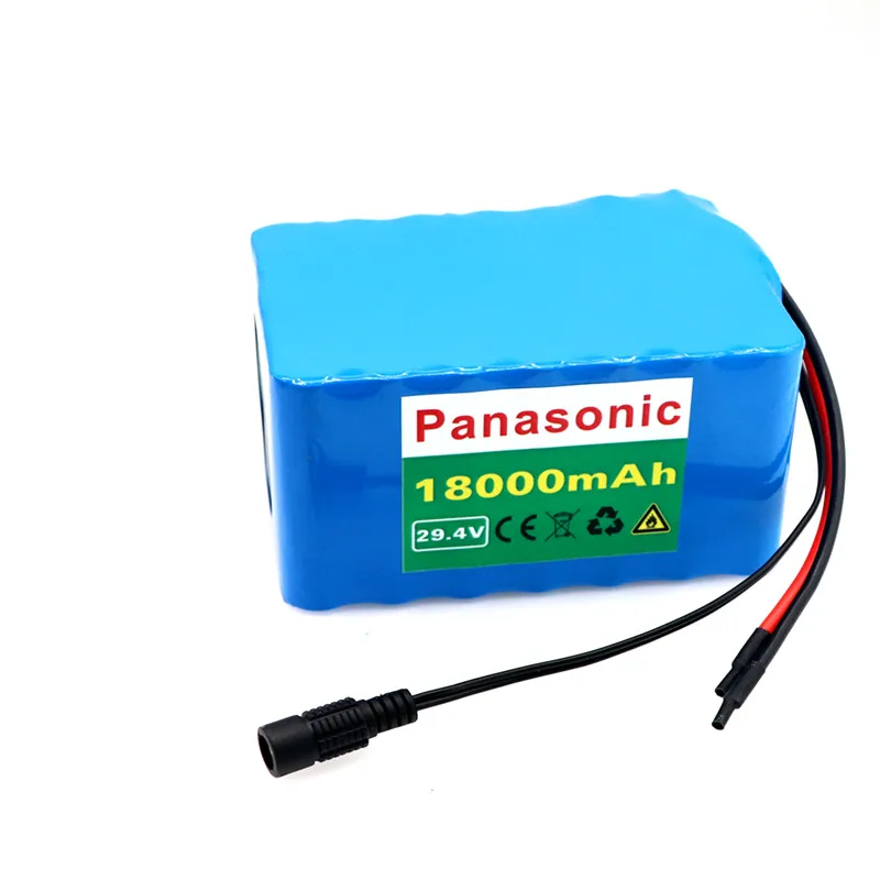 Panasonic высокое качество 7S5P 29v 18Ah аккумулятор 250w 29,4 V 18000mAh литий-ионный аккумулятор для инвалидной коляски электровелосипеда