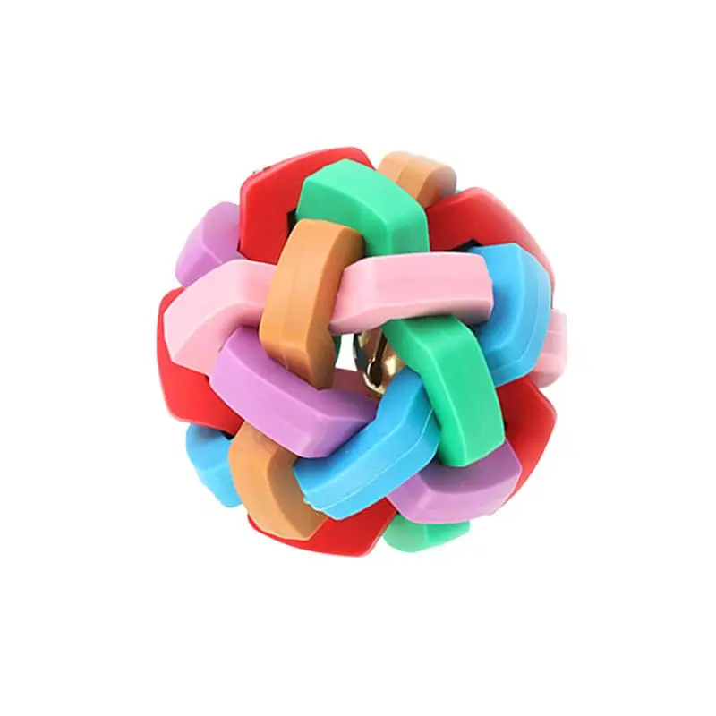 1pc Dog Toy Interactive Wowen Ball Training Toy for Puppy Dog