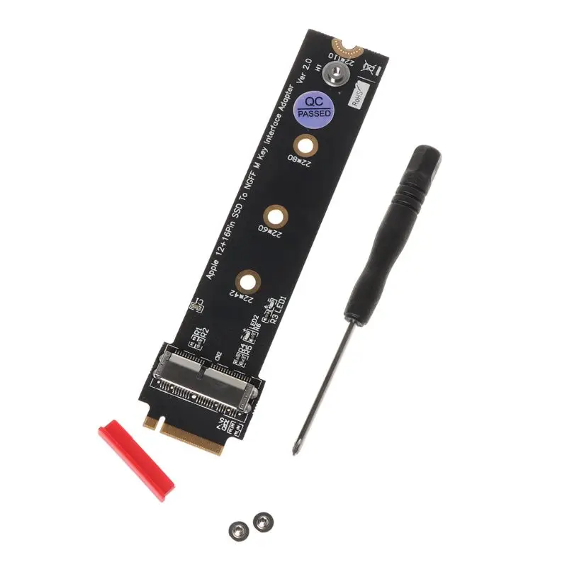 

PCIe SSD to M.2 Key M Adapter Card for 2013 2014 2015 2016 for Macbook Air Mac Pro Retina Hard Drive Converter to NGFF M2