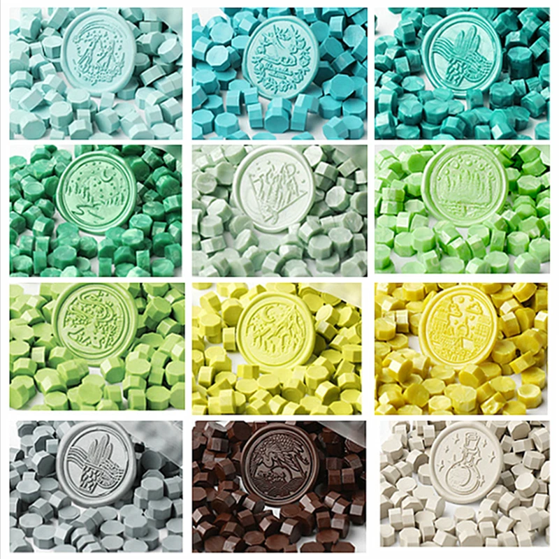 Sealing Wax Beads 100 Pcs Lacquer Wax Particles Sealing Wax Stamp Retro Envelope Invitation Sealing