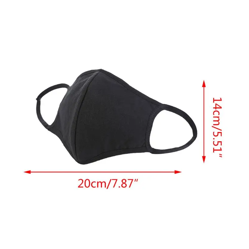 Fashion Personality Cotton Mask Cute Cartoon Stereo Breathable Men Women Masks