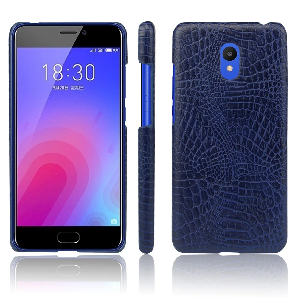 Роскошный кожаный чехол с узором «крокодиловая кожа» для телефона Mei zu Charm blue U10/NOTE/MAX/E/X/NOTE 2/E2/MX4/MX5/MX6/M6/A5/Note 9