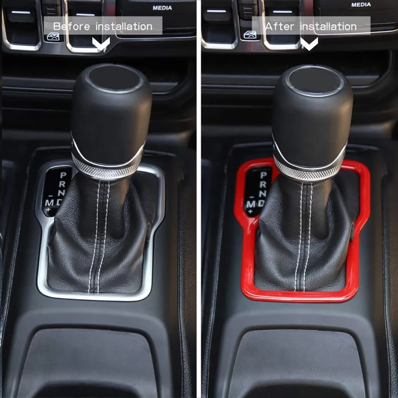 Ручки переключения передач накладка декоративная панель для- Jeep Wrangler JL неограниченное количество автомобильных аксессуаров