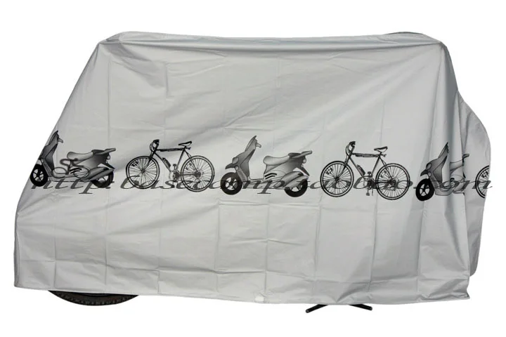 Bike Protective Gear Waterproof Sun Protection MTB Road Bicycle Electric Bicycle Protection Cover Protecting Sleeve - Цвет: Серый