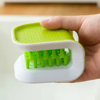 

U Shaped Knife Fork Chopsticks Cleaning Brush Blade Cutlery Kitchen Scrub Brush