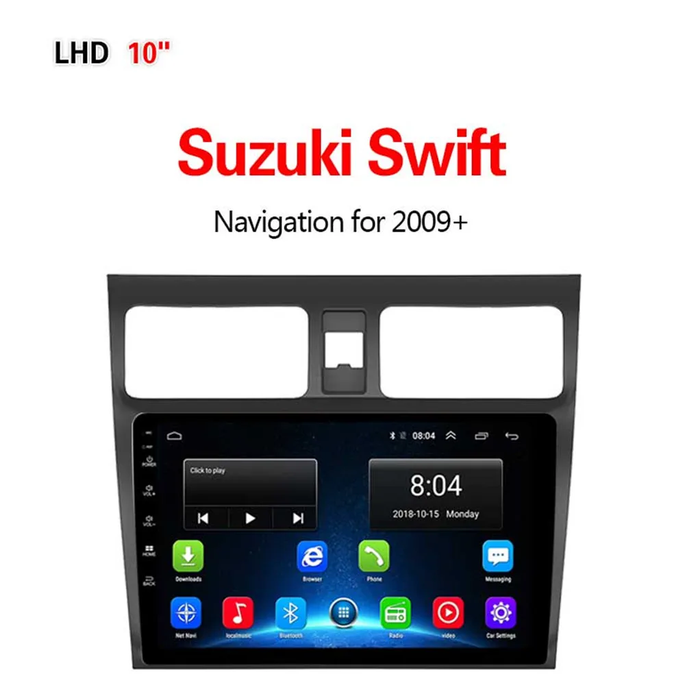 4G2G32G Lionet gps навигация для автомобиля Suzuki Swift 2009+ 10,1 дюймов LS2003Y - Размер экрана, дюймов: 4G2G32G