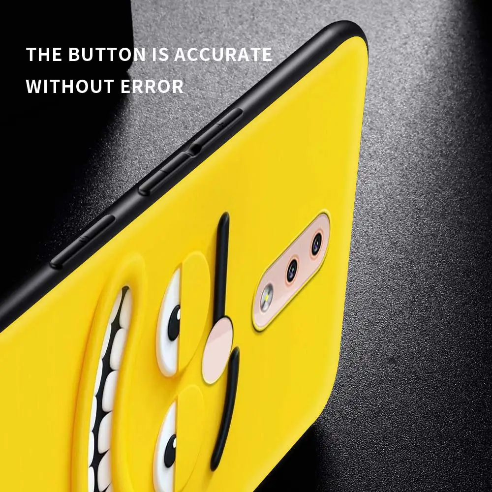 Funny Face Silicone Phone Case For Nokia C10 G10 5.4 7.2 3.4 5.3 2.3 3.2 8.3 2.4 X10 X20 G20 C20 2.2 Fundas Cover