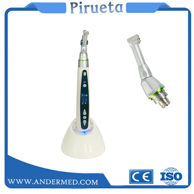 Cabezal de empuje de contraángulo de reducción Dental 16:1 para Motor endodóntico inalámbrico, novedad|Blanqueamiento dental| - AliExpress