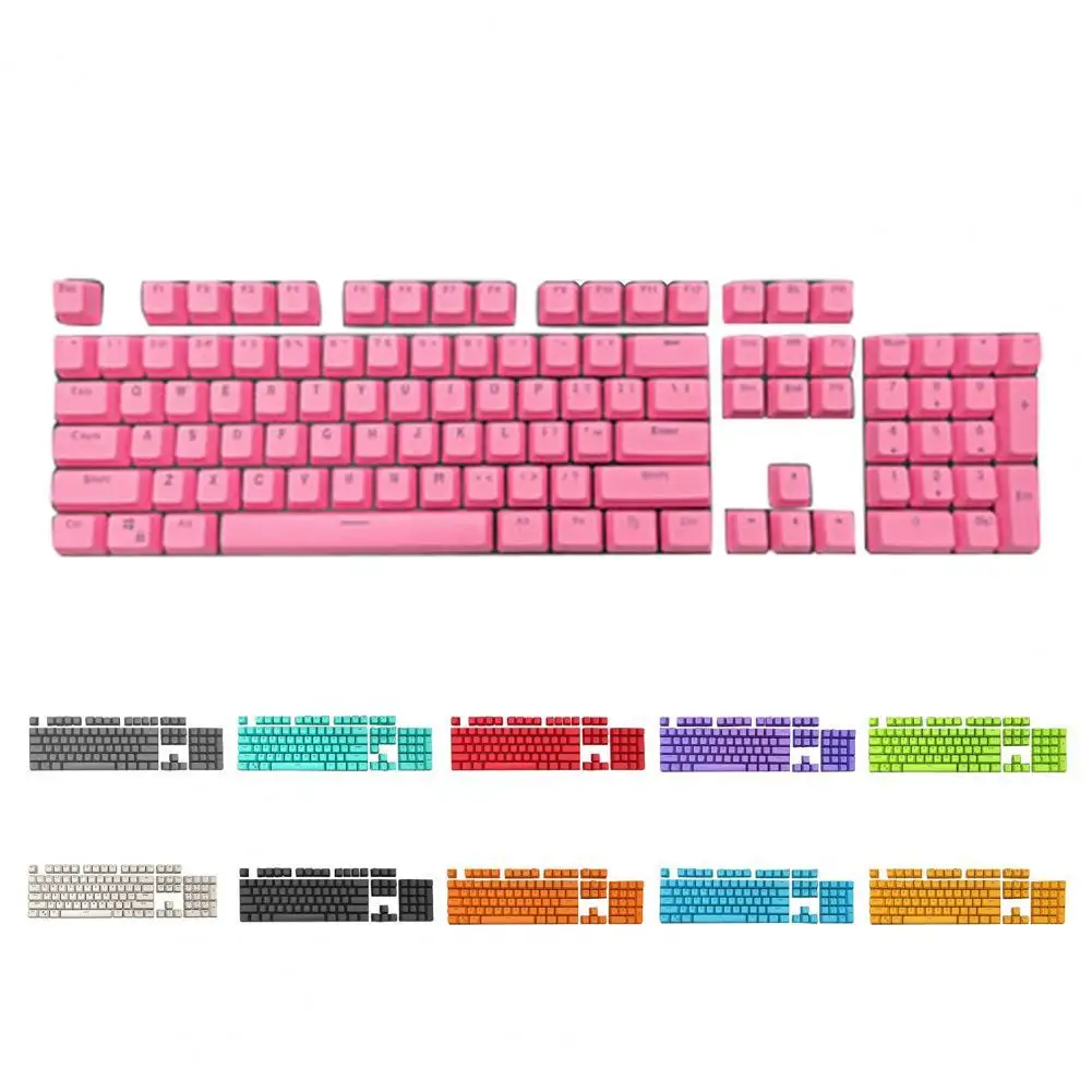 

PBT Key Caps Mechanical Keyboard 104 Doubleshot PBT Keycaps For Cherry MX Mechanical Keyboard Key Cap Switches (only keycap)