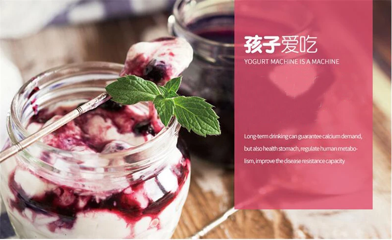 LISM Автоматическая электрическая Йогуртницы DIY многофункциональная посуда 1.0L пластик/контейнер из нержавеющей стали кухонные приборы