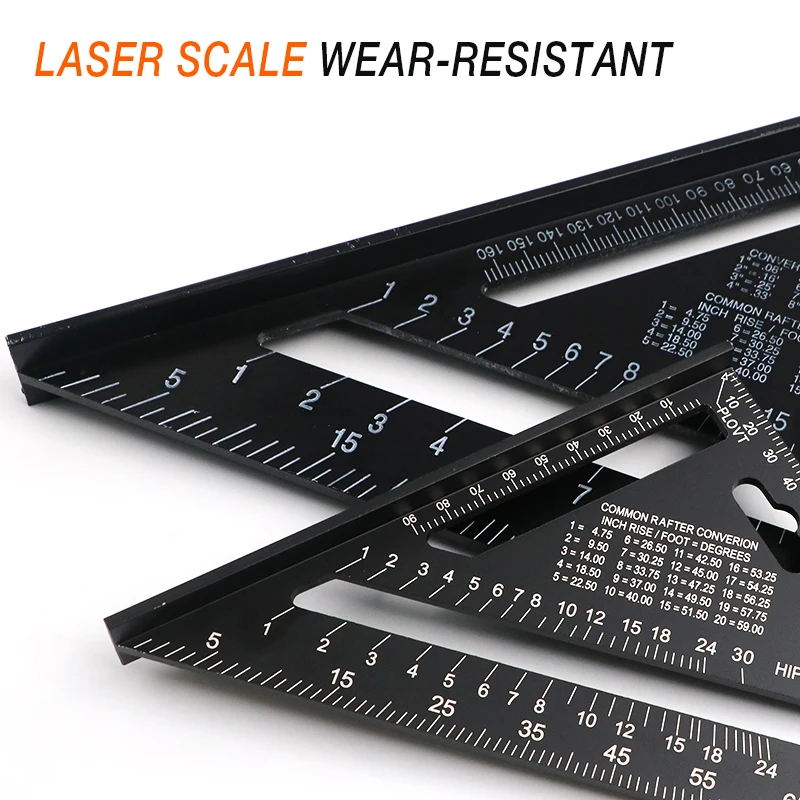 Треугольная измерительная линейка набор ручных инструментов метрический