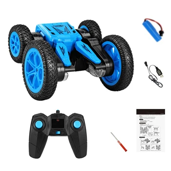 

4WD RC Stunt Car 2.4Ghz RC Stunt Car High Speed Tumbling Crawler Vehicle 360 Degree Flips Double Sided Rotating Tumbling RC Car