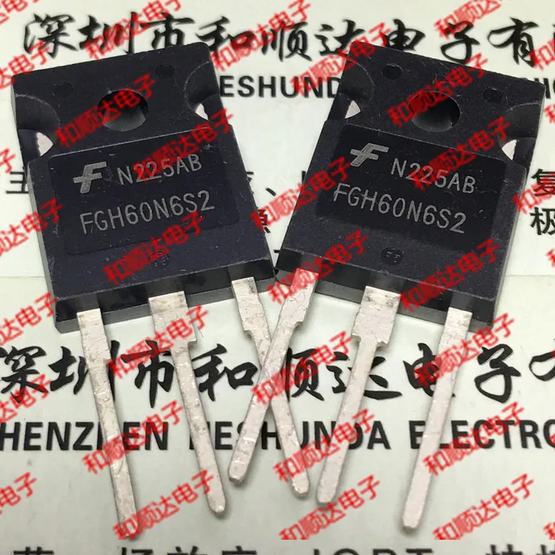5 шт./лот FGH60N6S2 с изолированным затвором(IGBT) 600V 75A TO-247