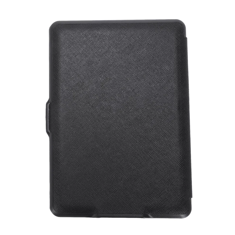 Магнитный чехол из искусственной кожи тонкий для Amazon Kindle Paperwhite(перекрестный узор, темно-синий