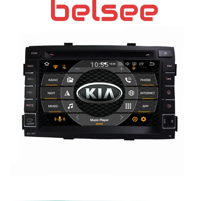 Автомагнитола Belsee PX5 с восьмиядерным процессором ОЗУ 4 Гб ПЗУ 64 ГБ Android 9 0 DSP