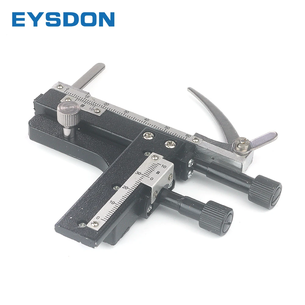 LIANGANAN Microscope Caliper, Professional Platform Attachable Mechanical Stage X-Y Moveable Vernier Caliper with Scale Tools LIANGANAN Microscope Caliper, Professional Platform Attachable Mechanical Stage X-Y Moveable Vernier Caliper with Scale Tools