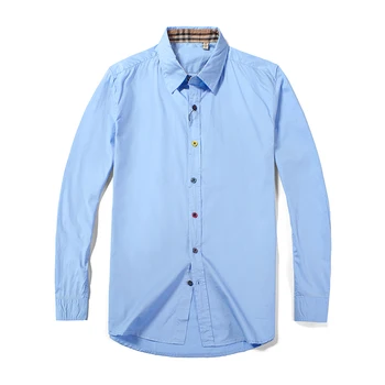 

"British Style Knight Hombre High Quality 100% Cotton Male Long Sleeve Dress Shirts Fashion Casual Homme Chemises Shirts Type"