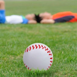 9-inch White Baseball, Baseball Practice Training, Softball Team Competition PVC, Hand-sewn Training Special Baseball