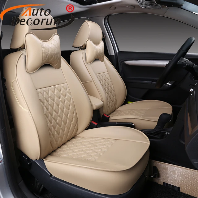 AutoDecorun Automobiles Seat Covers for Fiat Linea Seat Cover Sets  Accessories Custom Fit PU Leather Car Cushion Support Styling - AliExpress