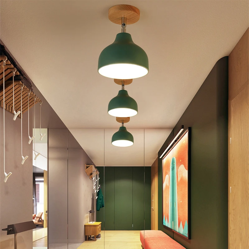 Современный светодиодный потолочный светильник промышленный скандинавский для