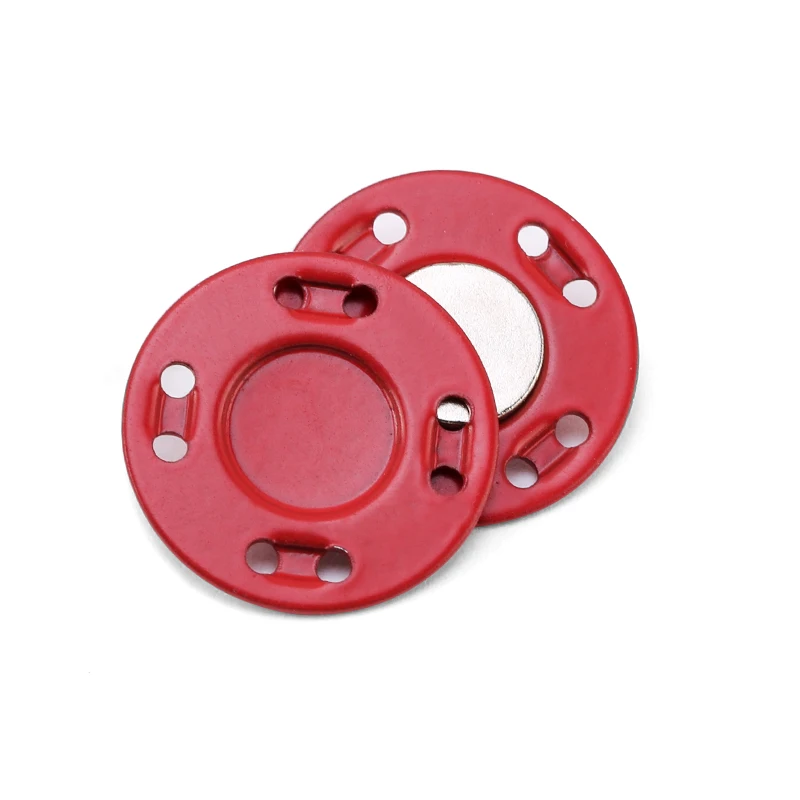 Colorful Magnetic Snap Buttons - 5 Pairs