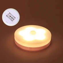 Светодиодная подсветка под шкаф с клейкой наклейкой Беспроводная настенная лампа шкаф ящик шкаф спальня кухня ночной Светильник