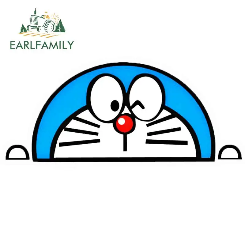 EARLFAMILY 13 см x 5 для Taiga Aisaka Toradora Doraemon Astro Boy автомобильные наклейки и забавные