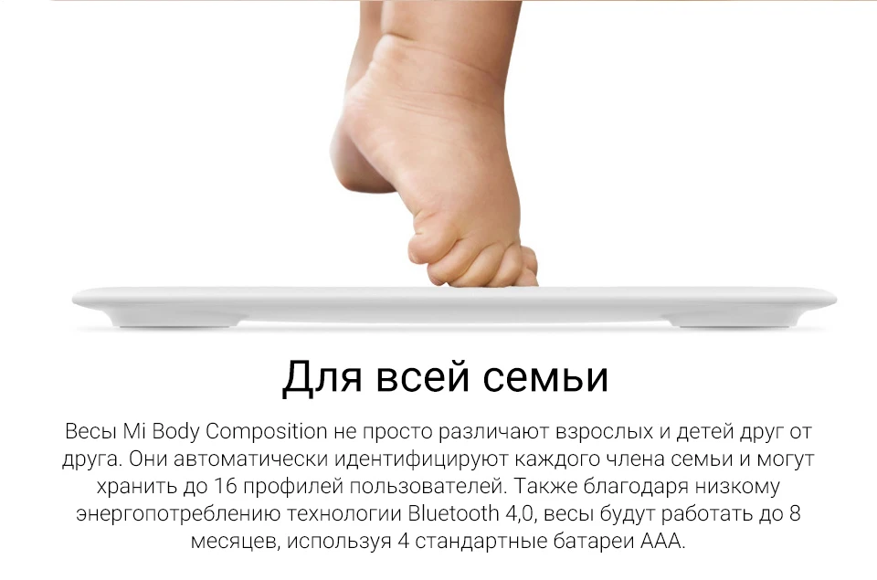 Умные весы Xiaomi Mi Body Composition