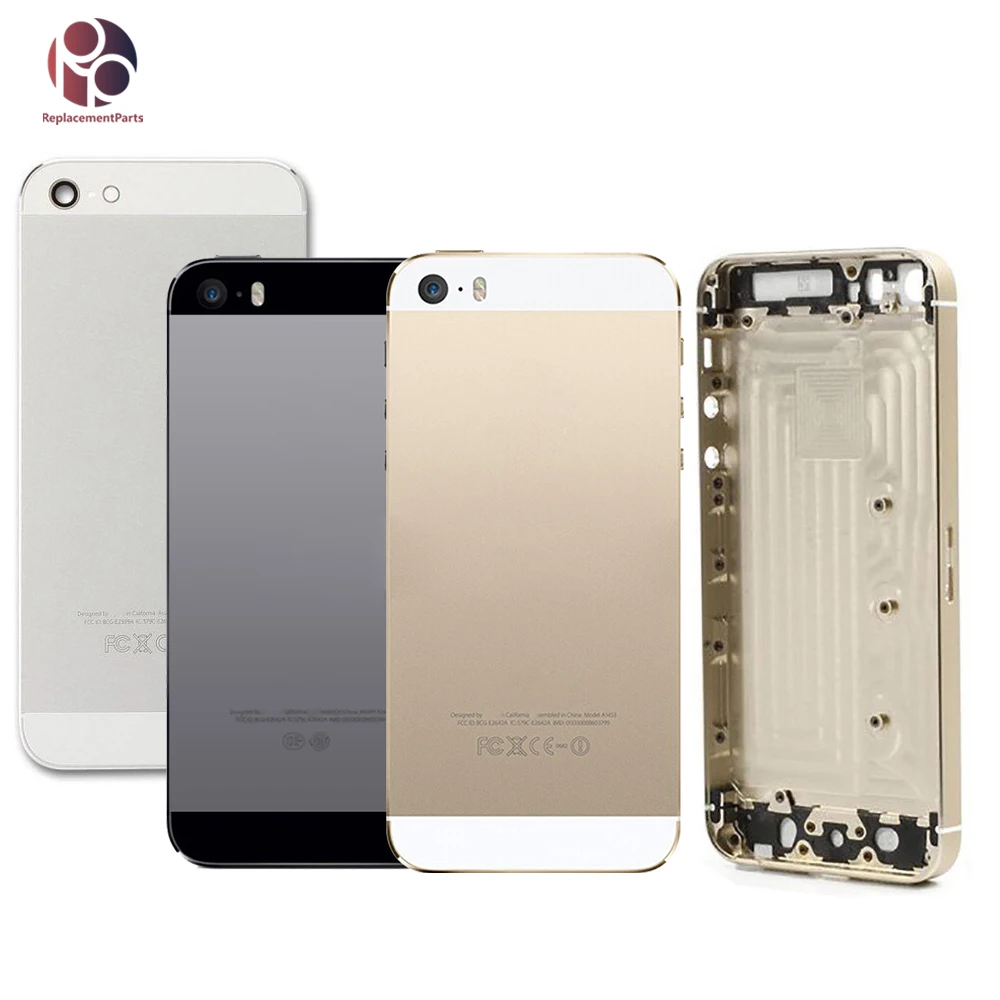 Задняя крышка для IPhone 5 5G 5S SE батарея задняя дверца-крышка средняя рамка Корпус Корпуса+ IMEI Замена