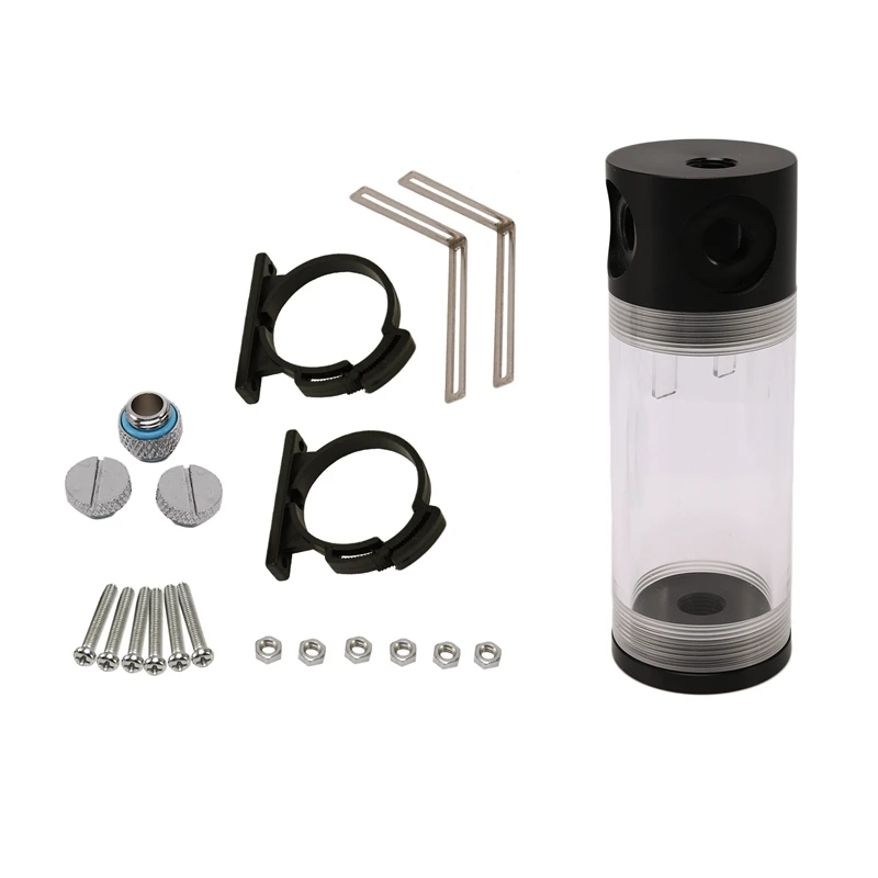 Acrylic Cylinder Reservoir Water Tank G1/4 50Mm X 140Mm For Pc Liquid Cooling Kit Computer Cpu | Компьютеры и офис