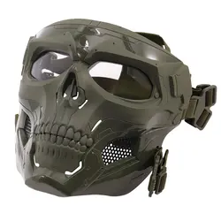 Маска для лица, шлем, полностью закрывающий лицо маска хоррор CS Хэллоуин защитный маскарад, вечеринка, Хэллоуин Макияж Косплэй на открытом
