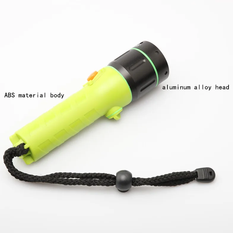 YUPARD Водонепроницаемый Подводный diver 40 м XM-L2 led T6 белый желтый свет фонарик лампа перезаряжаемая батарея+ зарядное устройство