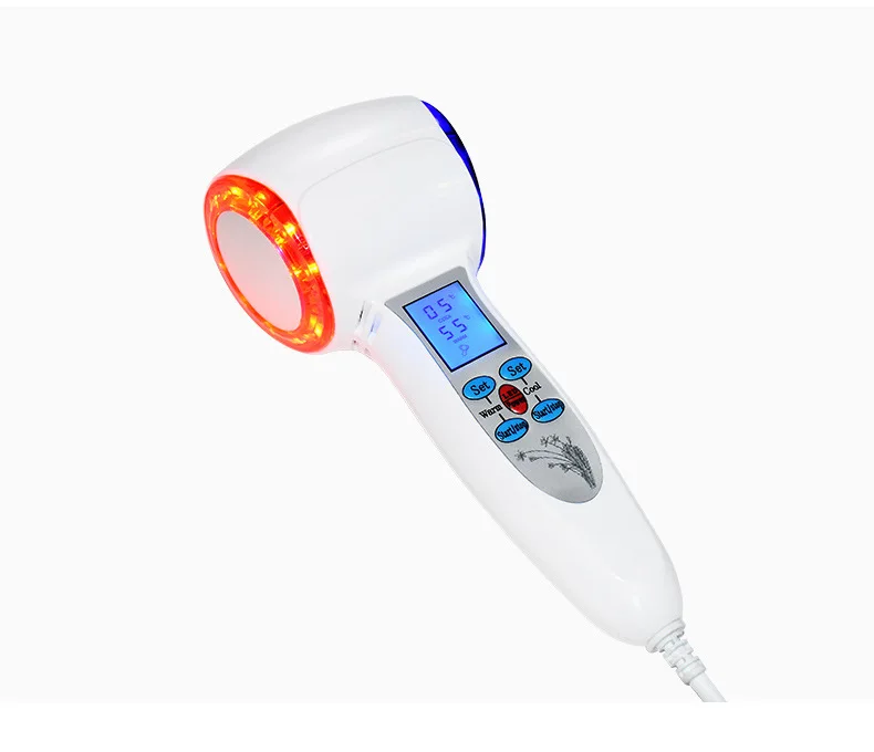 Dispositivo de Cuidados com a Pele Martelo Frio Quente Beleza Massageador Cryotherapy Fóton Azul Tratamento Acne Levantamento Rejuvenescimento Máquina Facial 15 High Quality Beleza e saúde