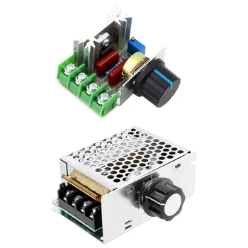 

2000W 4000W SCR Voltage Regulators Dimmer,AC 220V Motor Speed Controller Governor Thermostat,Electronic Adjust Stabilizer Module