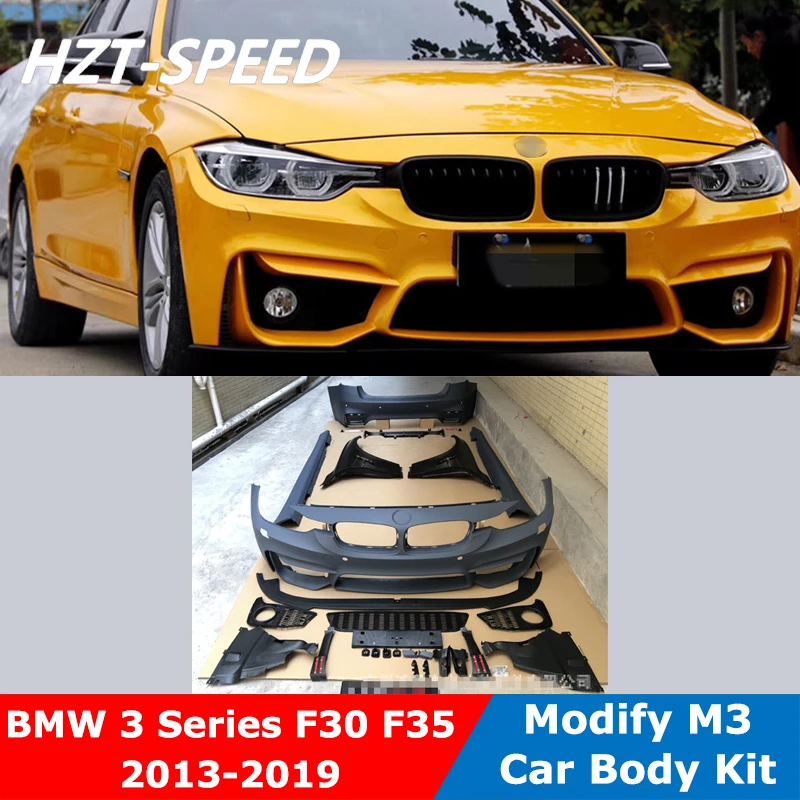 Комплект боковых юбок F30 PP для BMW 3 серии F35 320Li 316Li 318Li 328i 330i модифицированный M3 13-19 |