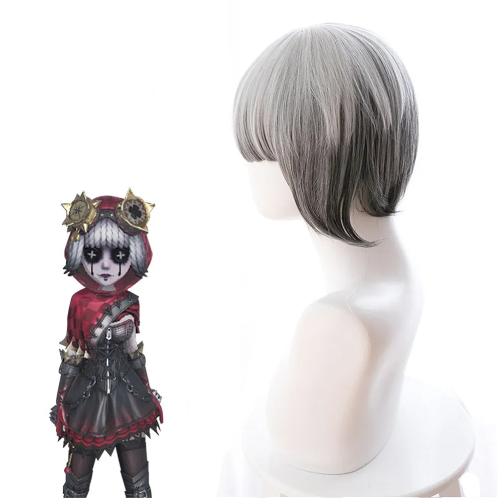 Игра Identity V Косплей Трейси резник парик синтетические волосы аниме косплей костюм на Хэллоуин аксессуары+ шапочка парик