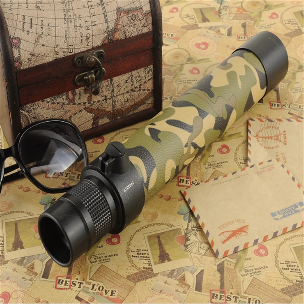 MOGE 8-24X40 Камуфляж Полный металлический неинфракрасный Телескопический высокой мощности HD монокуляр