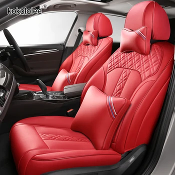 

kokololee Custom Leather car seat cover For Toyota 86 Previa Sienna Venza Fortuner Fj CRUISER MARK IZOA Avalon YARiS Verso VIOS