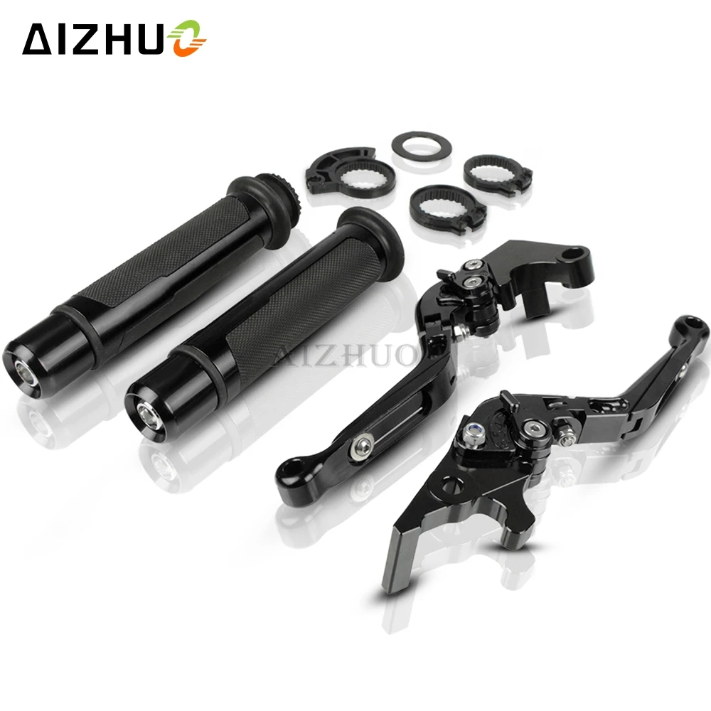 Для Honda CBR600 RR CBR 600 RR CBR 600 RR CBR 600 RR 2007- Мотоцикл с ЧПУ Регулируемый складной тормозной рычаг сцепления ручки - Цвет: black