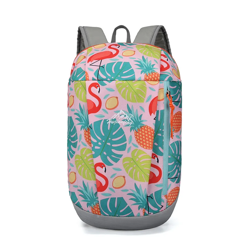 10L Водонепроницаемый Спортивный Рюкзак Мужские легкие походные рюкзаки Женская дорожная сумка для ноутбука походные рюкзаки школьная сумка для подростка - Цвет: Flamingo Pink