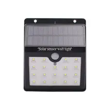 Solar Sensor Motion Light 19LED Security Lamp Waterproof Porch Light For Outdoor Home Garden Wall Easy to install Solar Lights