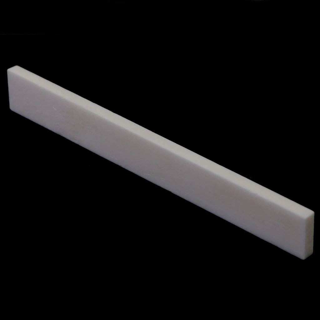 3x Cattle Bone Saddle Blanks 80mm For Handmade Guitar Supply Accessory 3x Cattle Bone Saddle Blanks 80mm For Handmade Guitar Supply Accessory