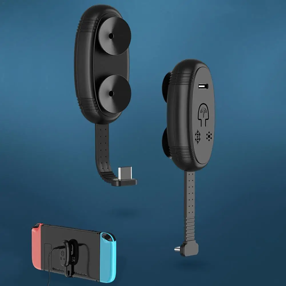 

Wireless Bluetooth 5.0 Stereo Type-C Audio Transmitter Transceiver Adapter Support APTX LL SBC Low Latency For Nintendo Switch
