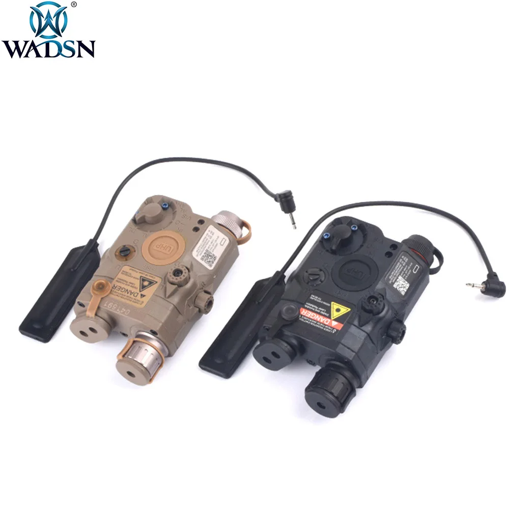 WADSN Airsoft LA 5C UHP PEQ15 зеленый лазер с одиночной Функция версия Тактический Пистолет