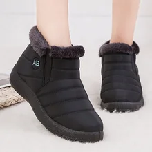 Женские ботинки; очень теплые зимние ботинки; зимняя обувь; женские повседневные ботильоны; botas Mujer; водонепроницаемые зимние ботинки; женские ботинки