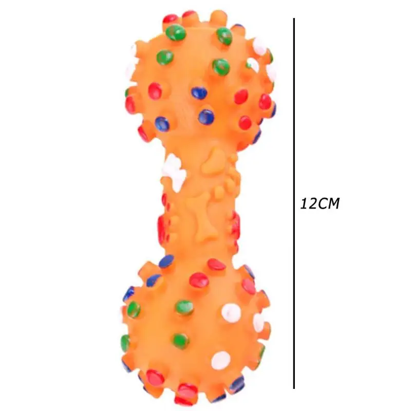 12*5 см игрушка для собак интерактивный питомец гантели кости молярные игрушки резиновые интерактивные чистые резинка для жевания собак