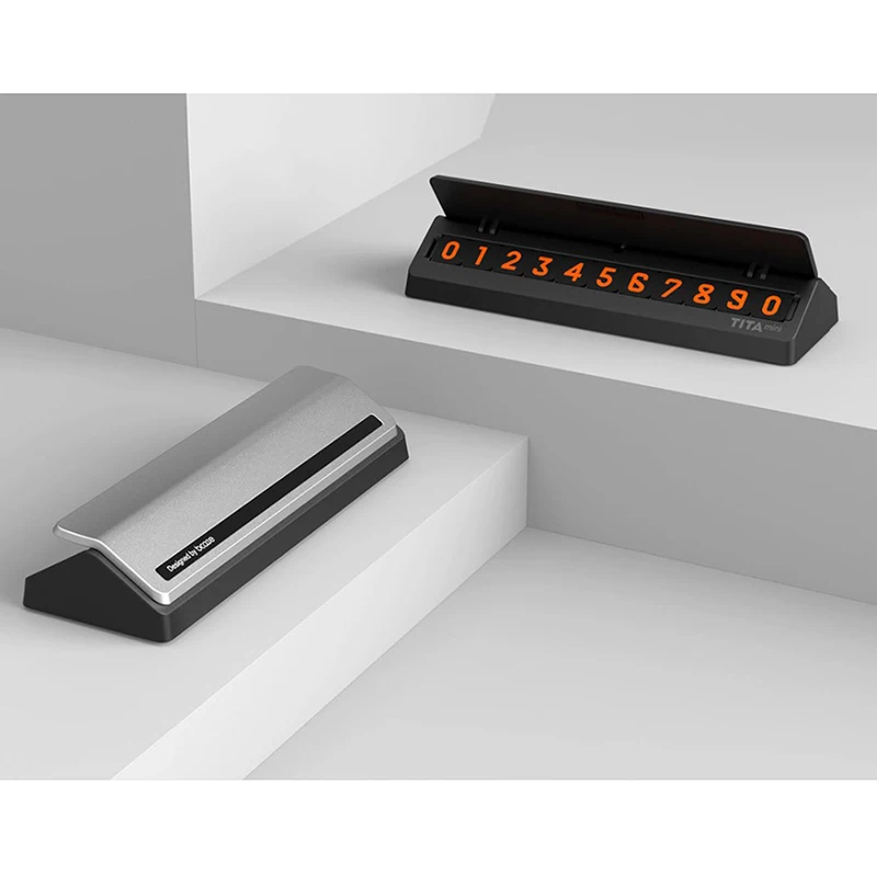 Автомобильные временные парковочные стоп-знак движущийся автомобиль скрытый номер телефона автомобиля интерьерное креативное украшение